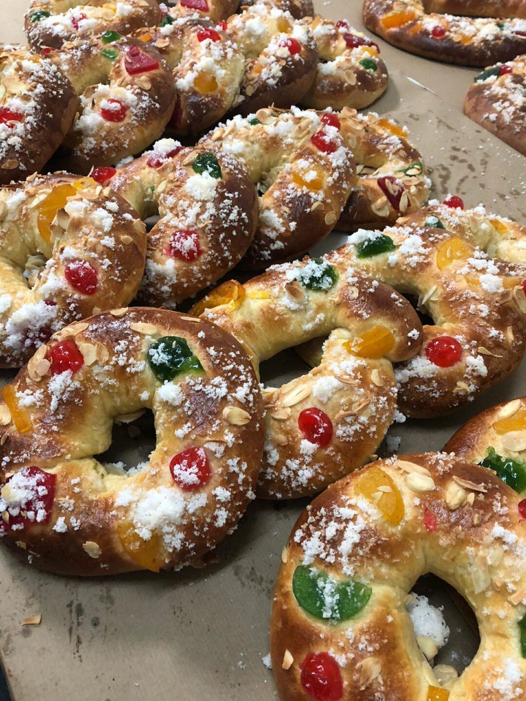 Roscón de Reyes de la Pastelería La Rosa 