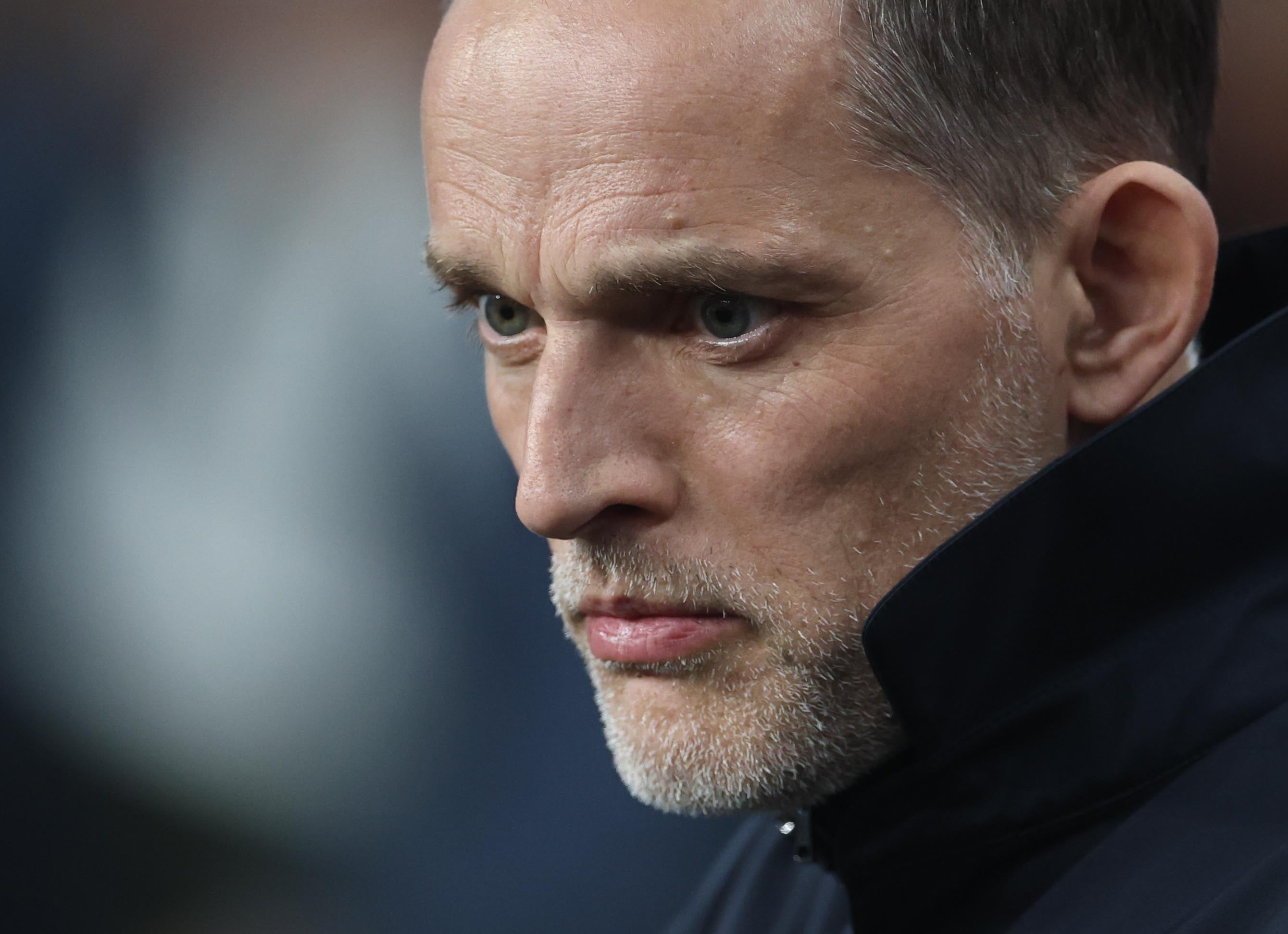 Thomas Tuchel, técnico de Inglaterra, durante el partido contra Uruguay disputado en Wembley