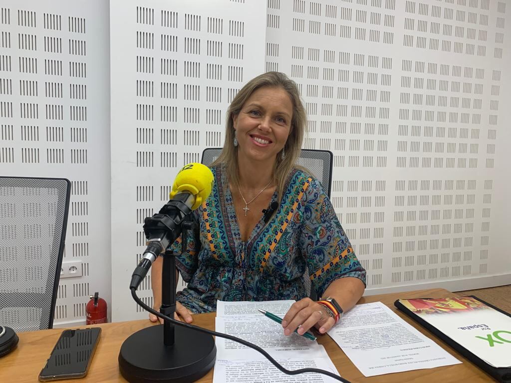 Cristina Peláez, portavoz en el Ayuntamiento de Sevilla de VOX