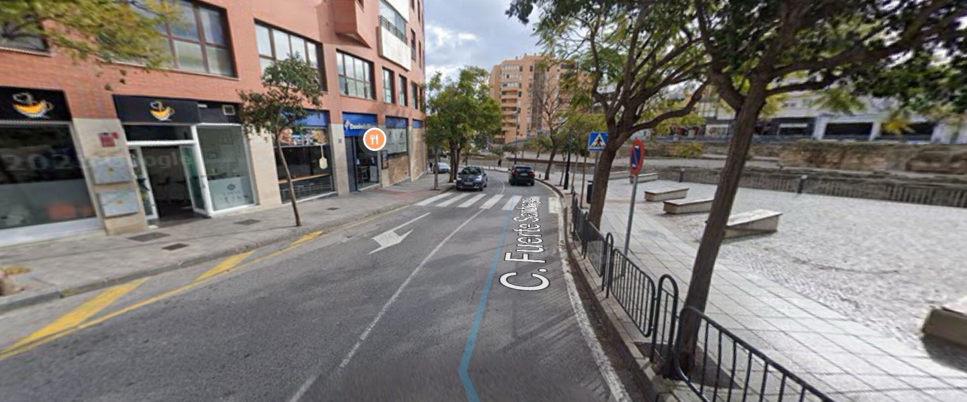 Zona donde queda ubicada la parada