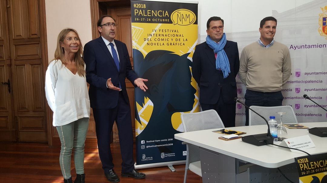 Presentación del IV Festival Internacional del Cómic y de la Novela Gráfica de Palencia