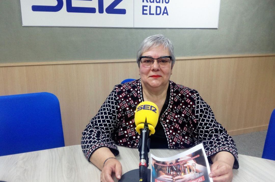 Mazariegos en una visita a Radio Elda Cadena SER