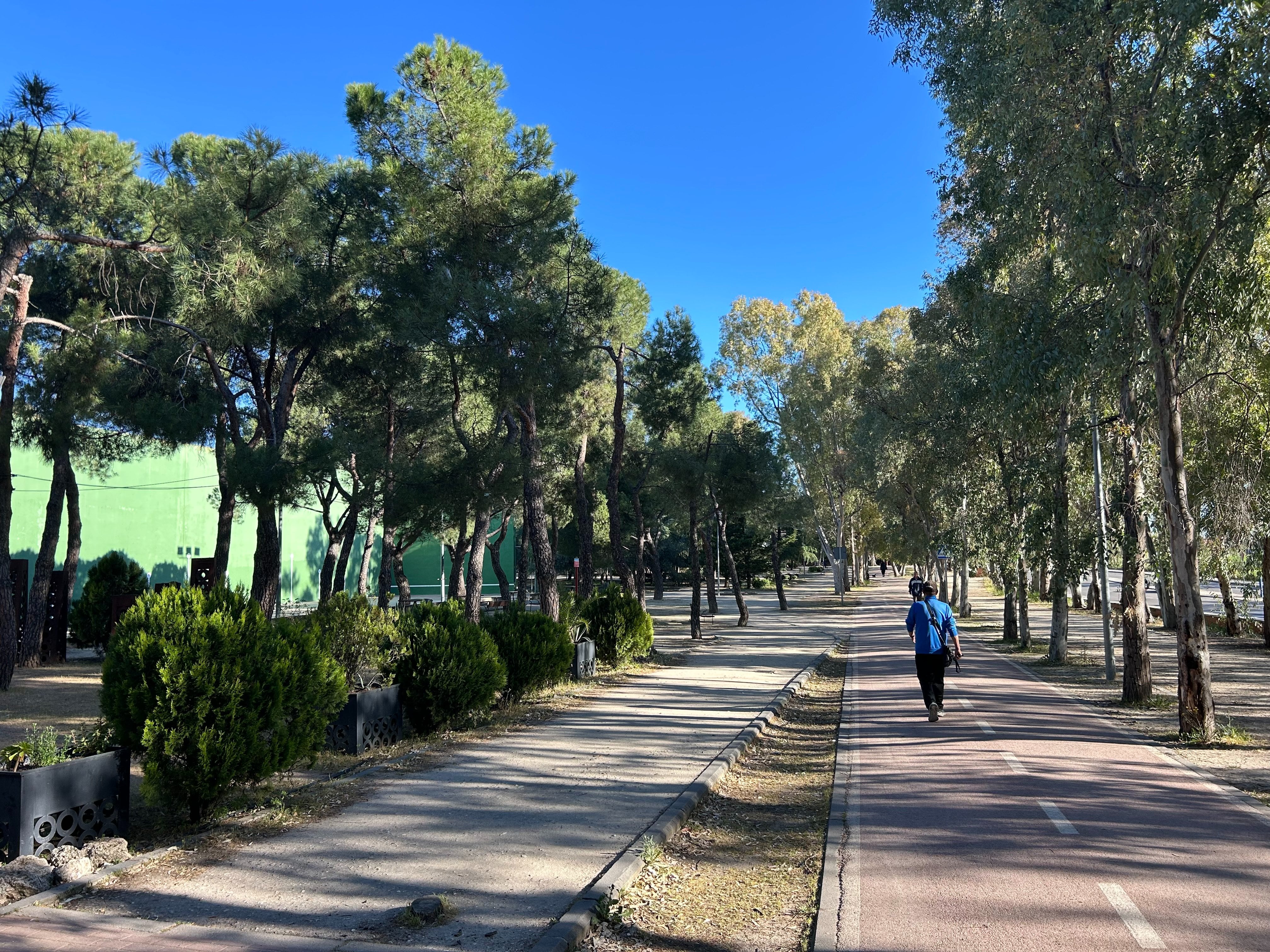 El parque de Los Frailes es una de las zonas verdes de mayor extensión en el casco urbano de Leganés