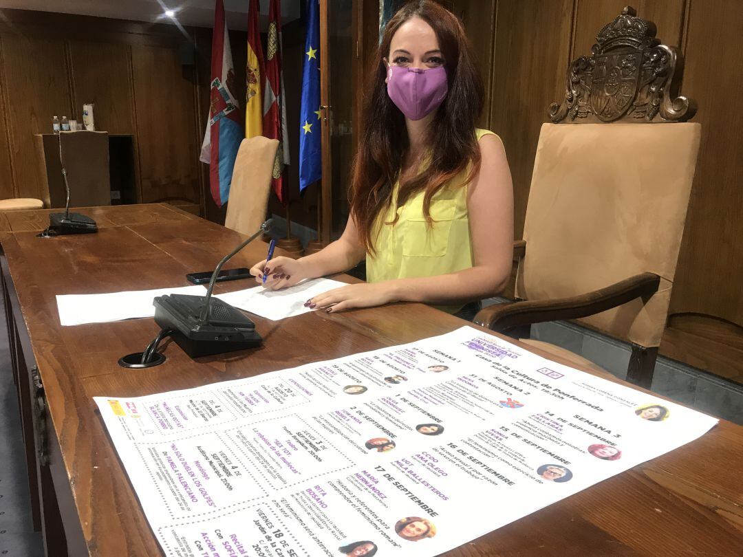 Lorena González, concejala de Igualdad en Ponferrada