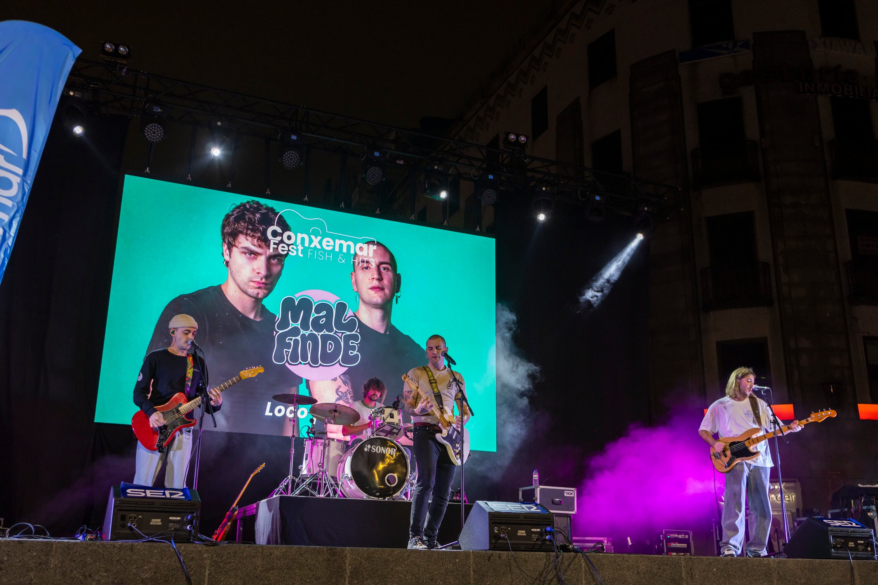 Conxemar Fest Fish & Hits 2025, actuación de Malfinde