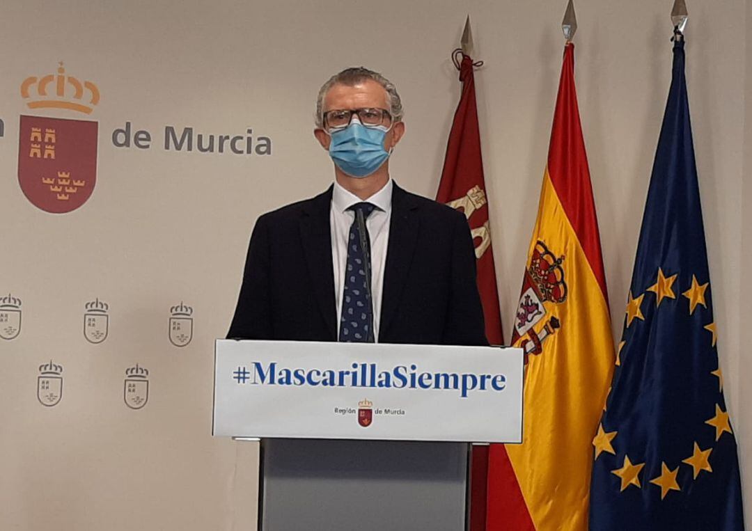 Juan José Pedreño, consejero de Salud