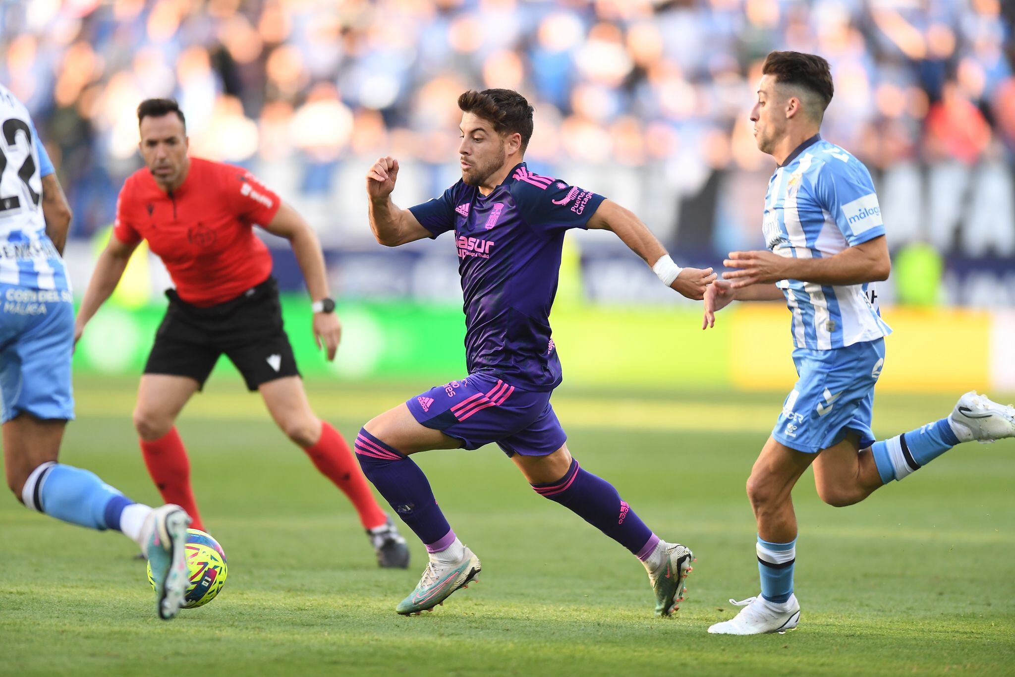 Foto correspondiente al partido entre el FC Cartagena y el Málaga