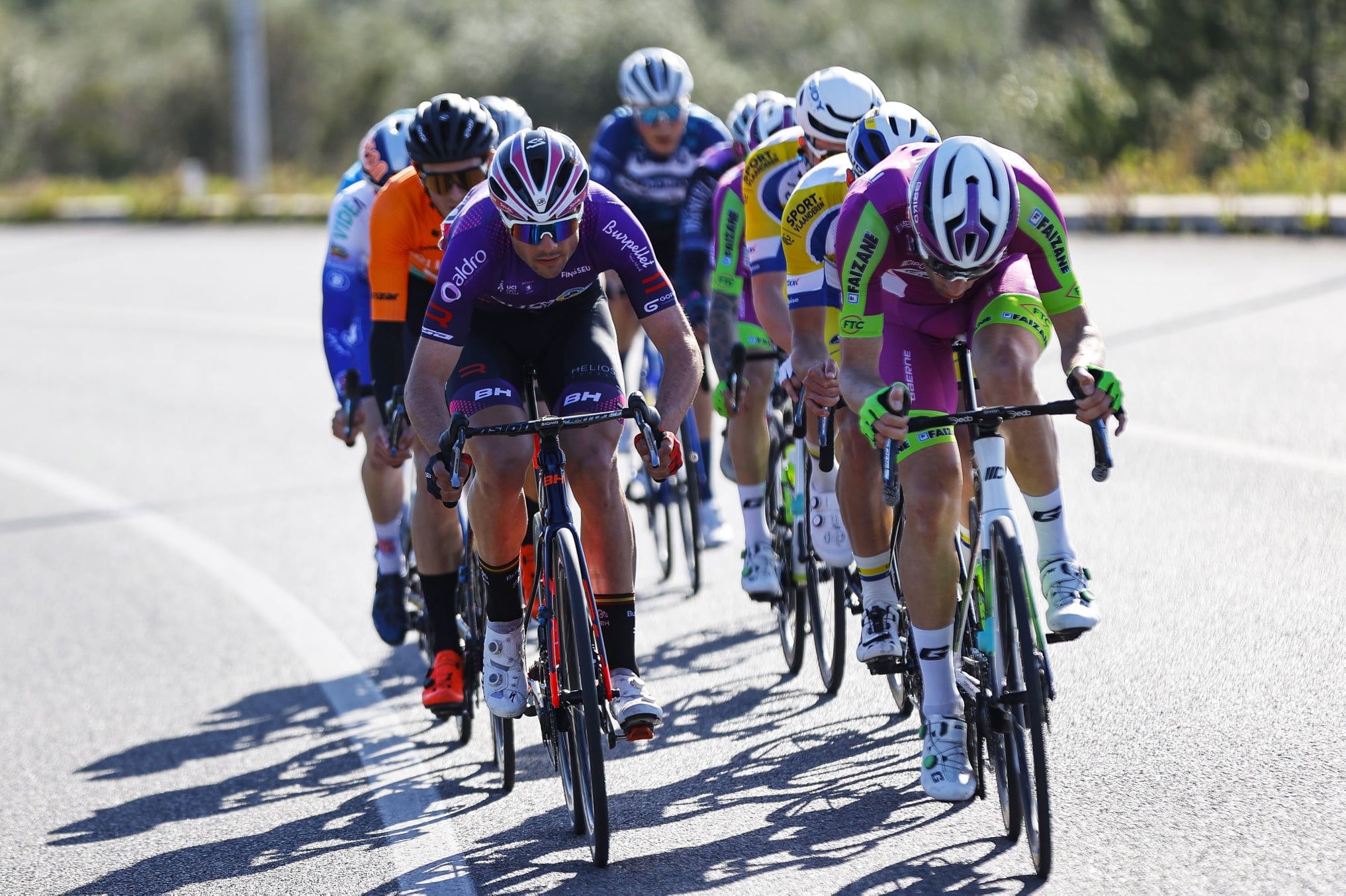 Mario Aparicio durante una de las etapas de la reciente Challenge de Mallorca