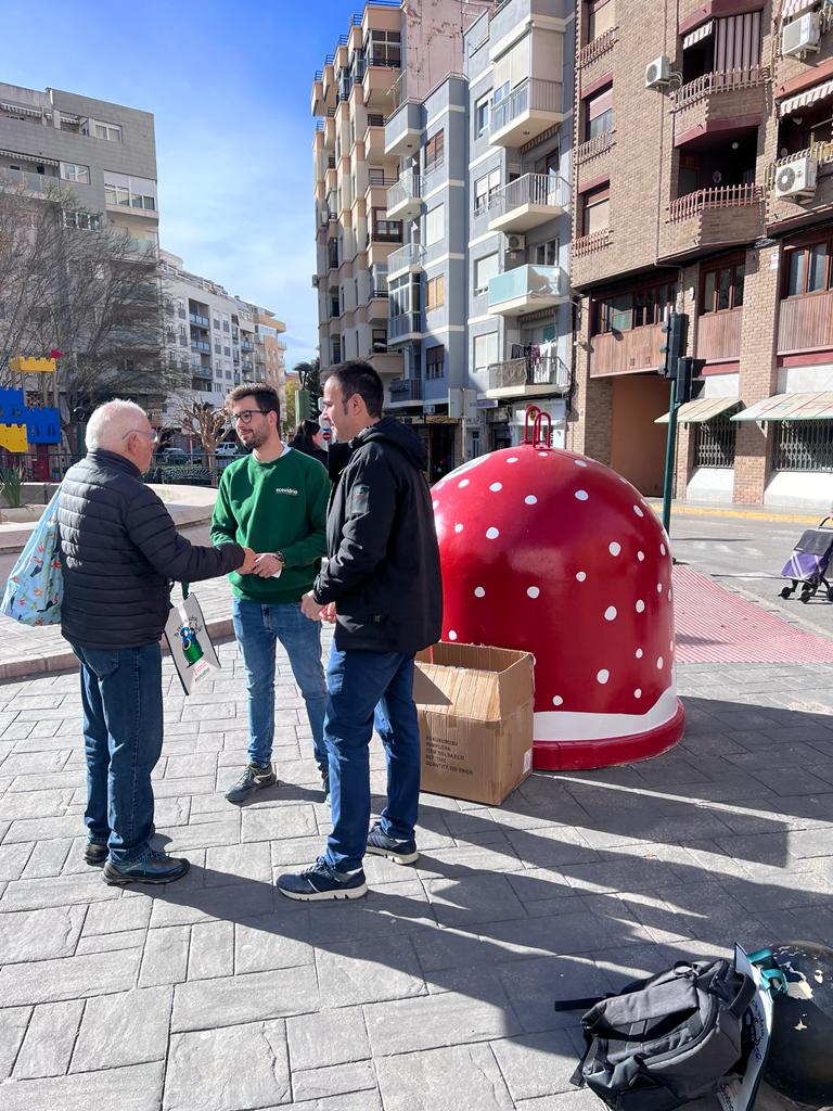 Campaña ecovidrio en Villena