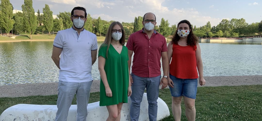 Integrantes del grupo municipal socialista tricantino