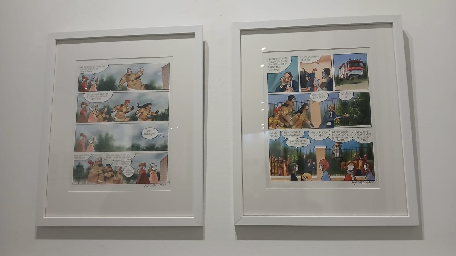 Algunas de las publicaciones de la exposición