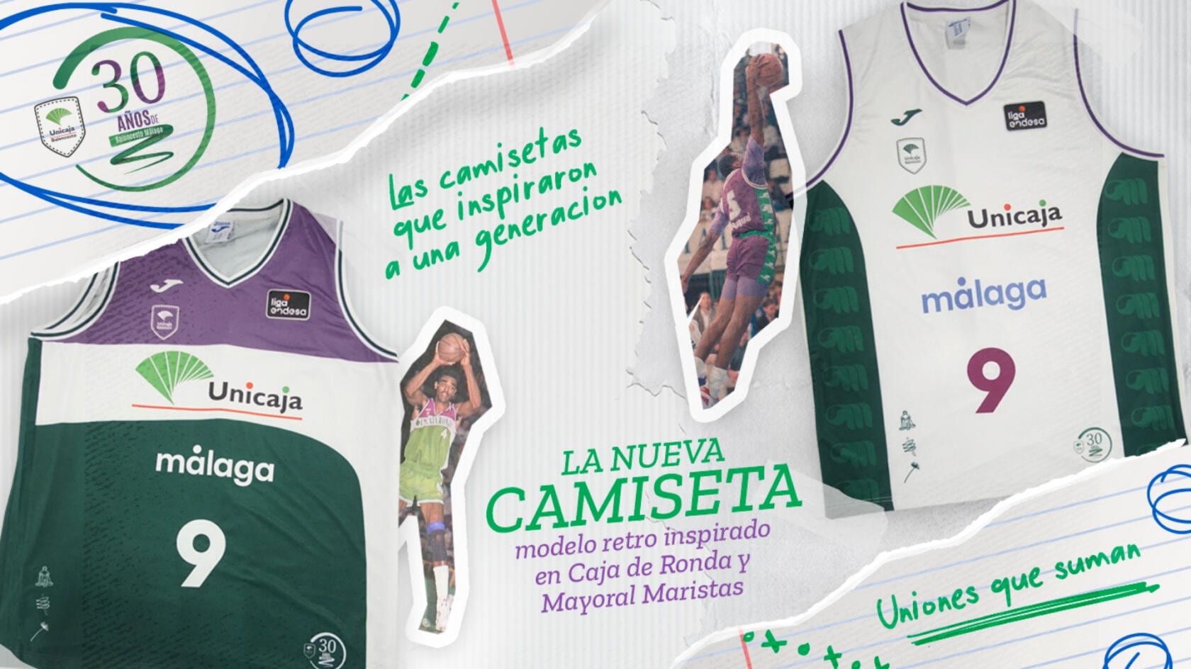 Así es la nueva camiseta del Unicaja