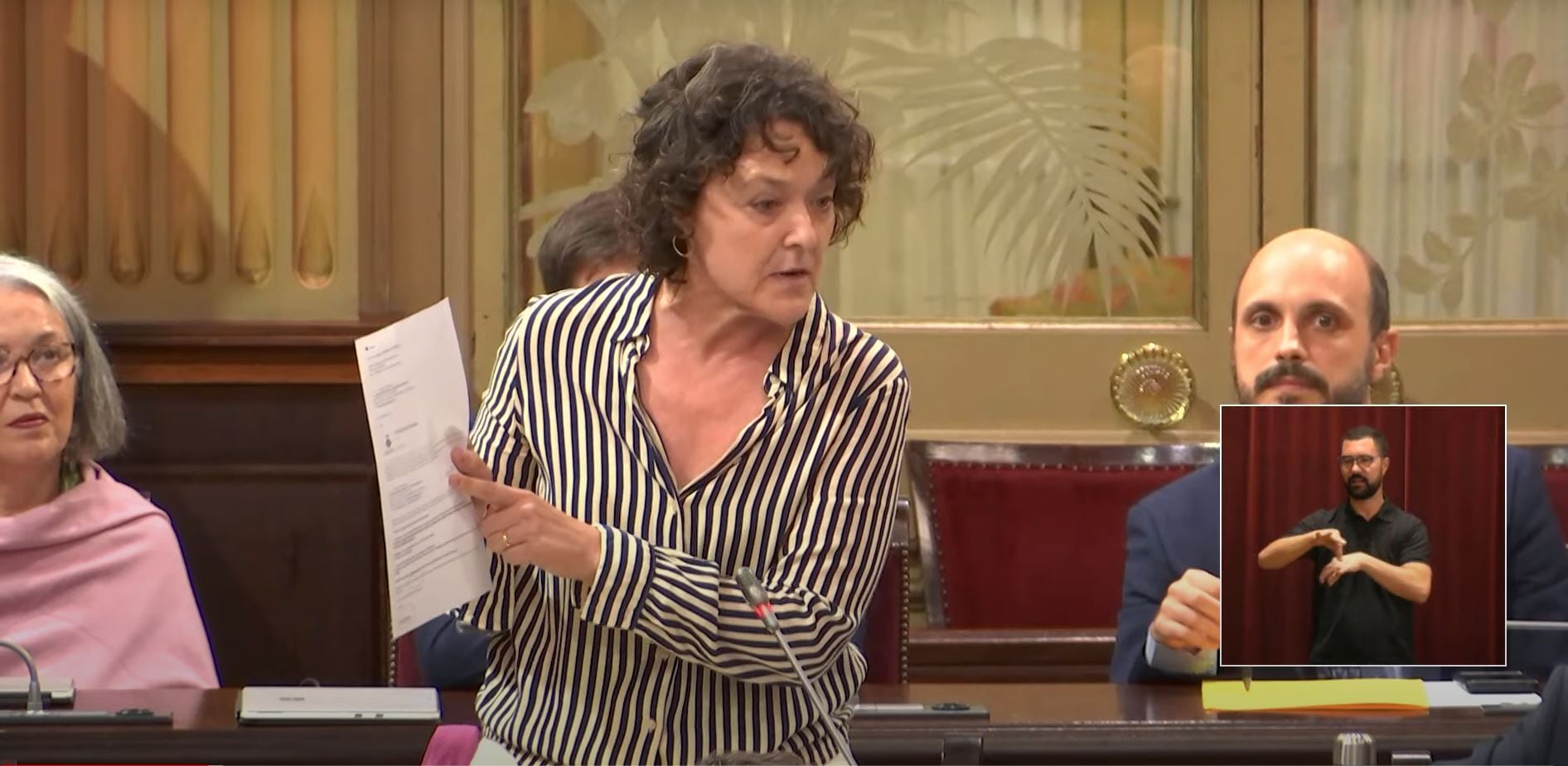 Pilar Carbonero al Parlament