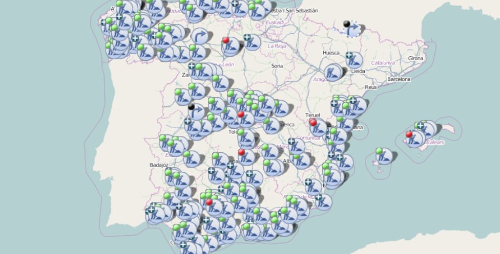 Consulta el estado de las carreteras en tiempo real