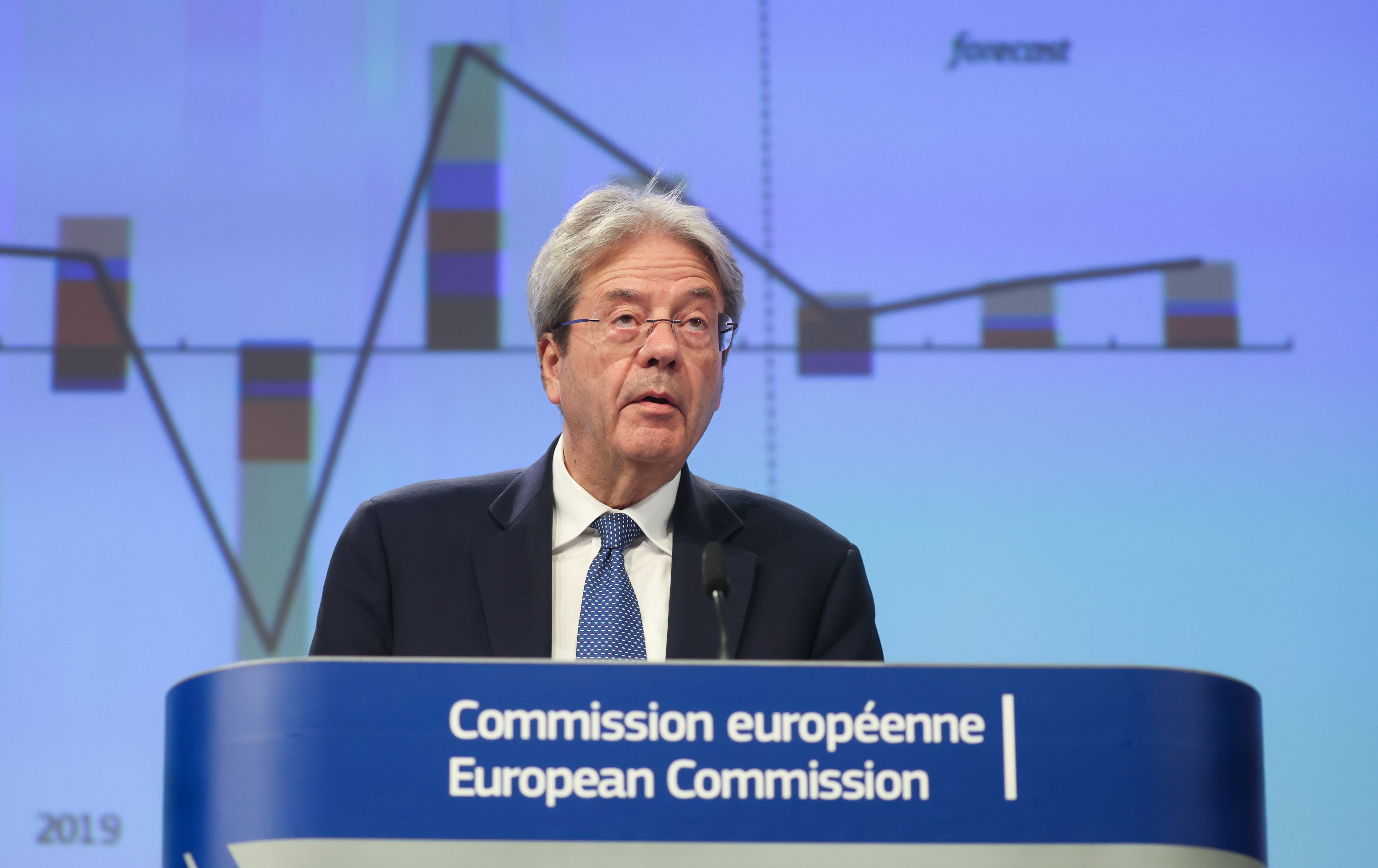 El comisario de Economía, Paolo Gentiloni