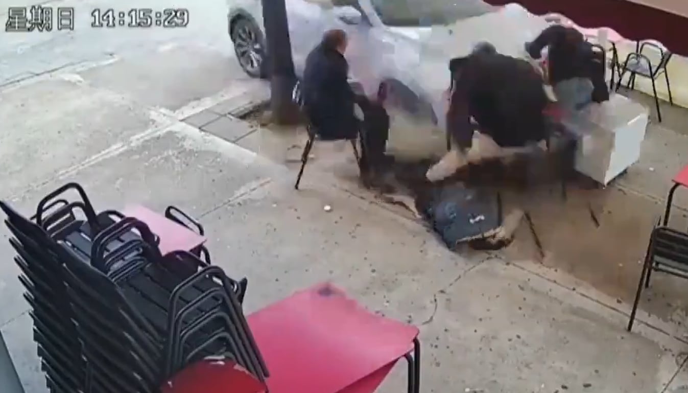 Brutal atropello en una terraza de Sabadell.