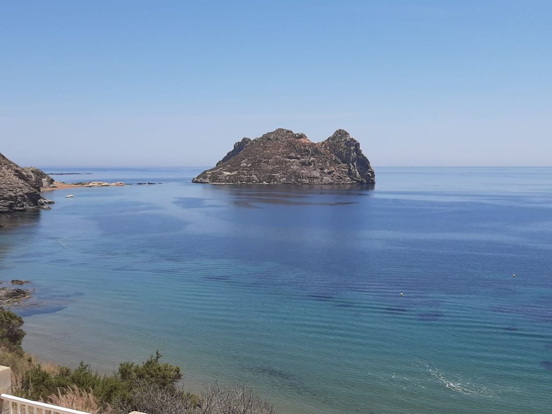 Isla del Fraile y Playa Amarilla en Aguilas