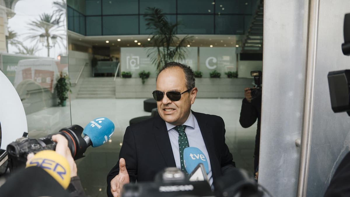 Carlos Baño, presidente de FACPYE y la Cámara de Comercio: Estoy muy tranquilo con el trabajo hecho y no me he llevado ni un euro