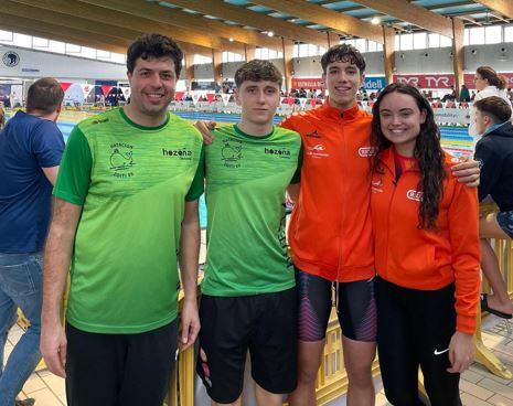 Eduardo Generelo, Diego Roselló, Romeo Puch y Laia Conesa en Sabadell