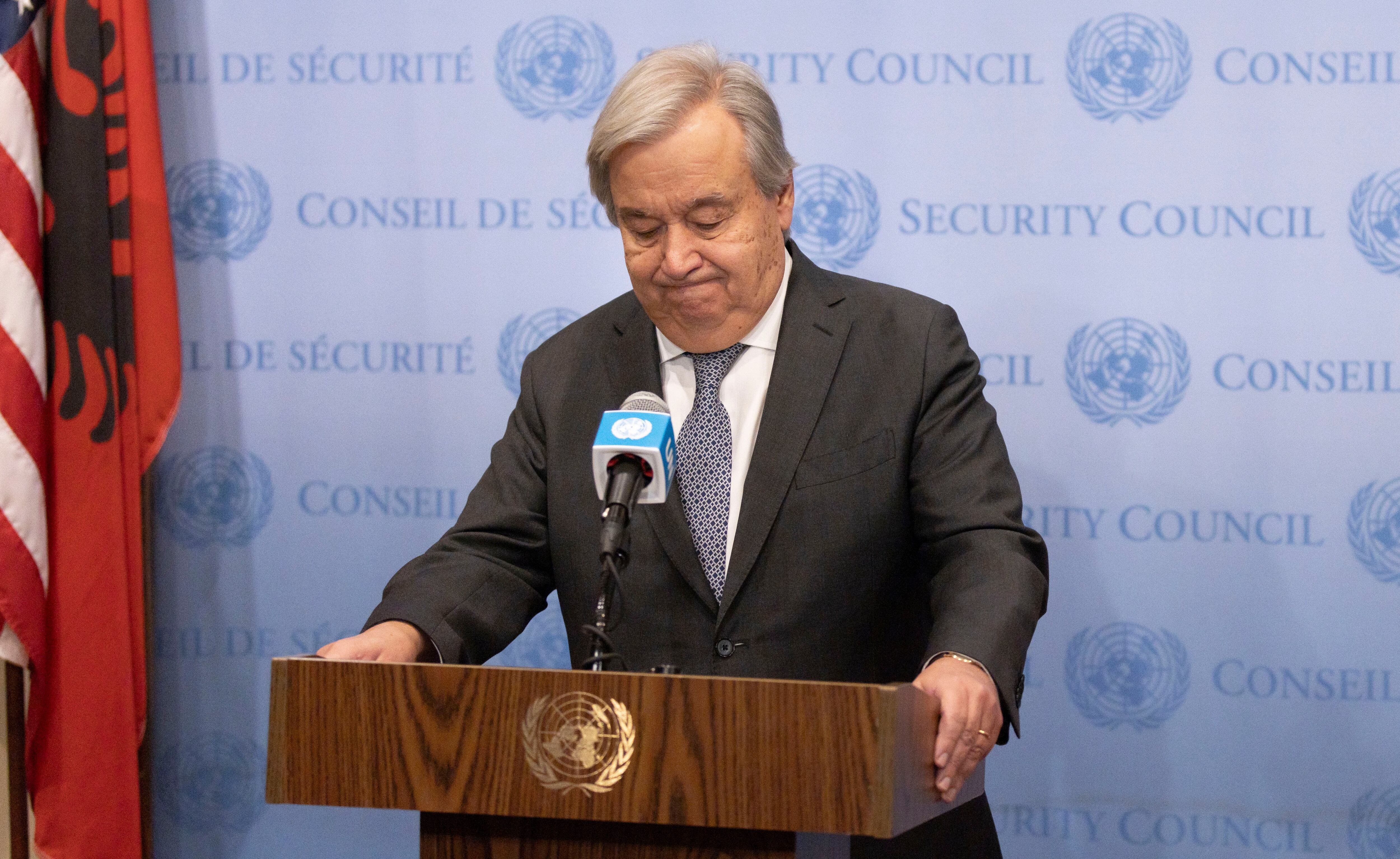 El secretario general de la ONU, António Guterres