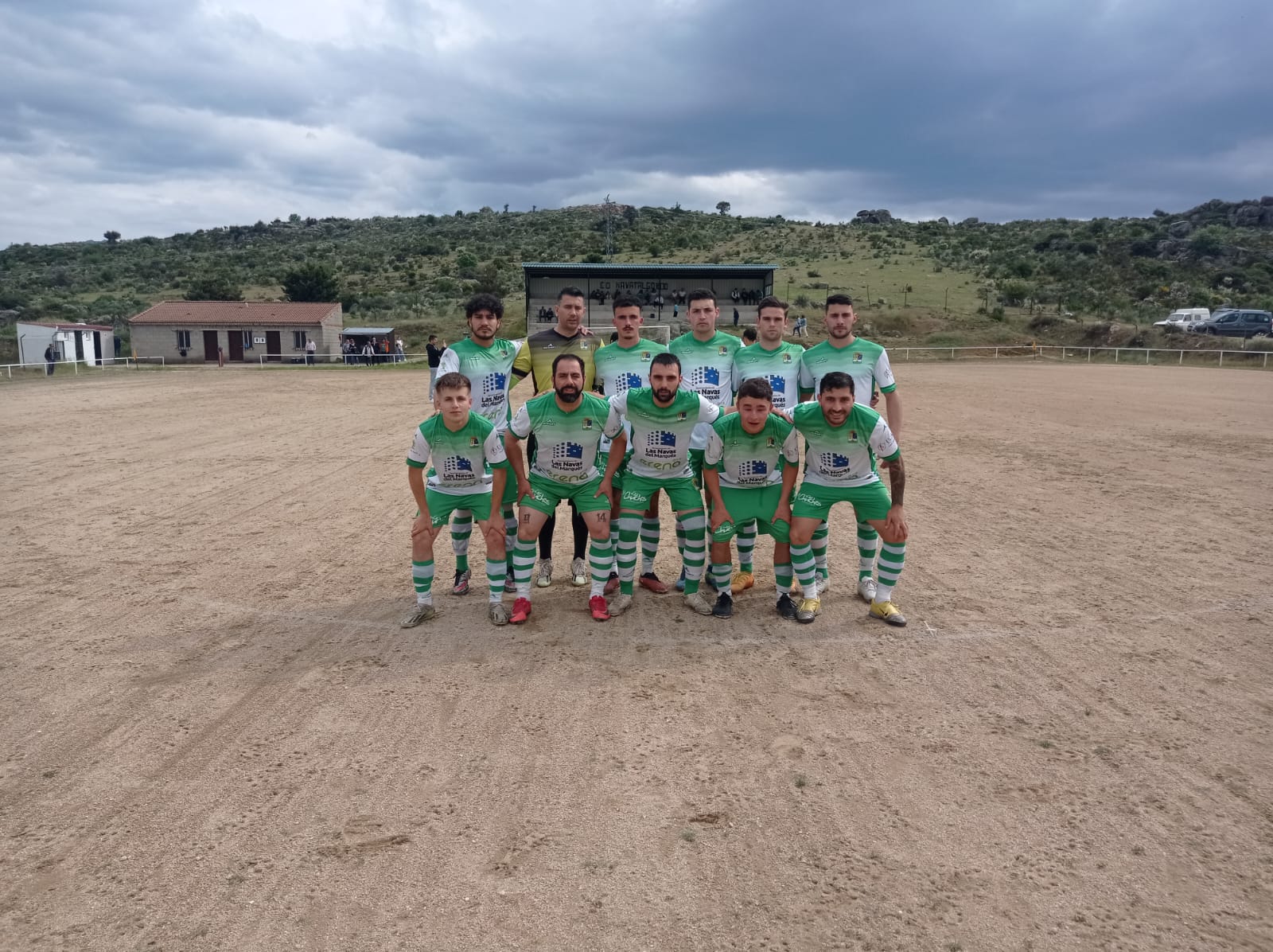 Alineación del CD Las Navas en el último partido de liga