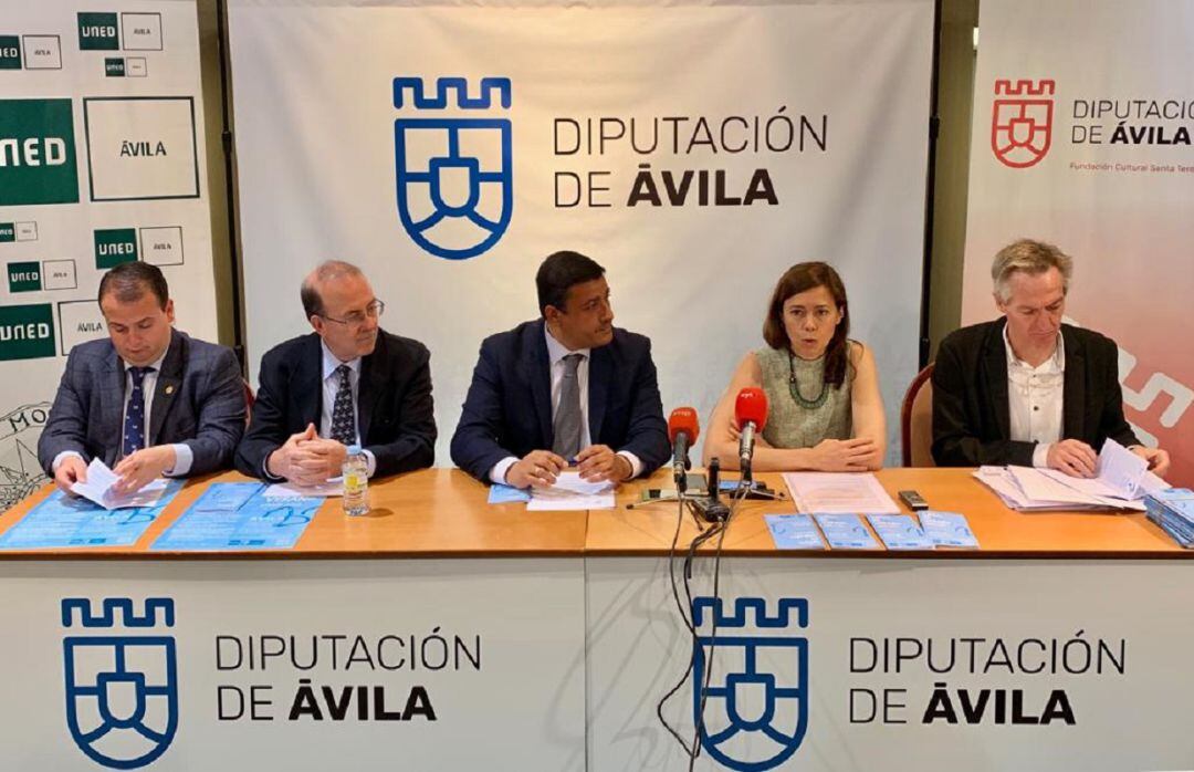 Presentación en Ávila de los cursos de verano de la Universidad Nacional de Educación a Distancia