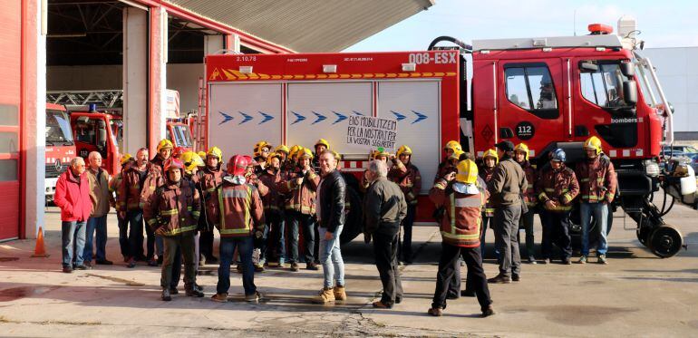 Els bombers han fet públiques les mancances aquest matí.