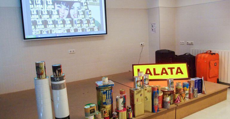 Una de las últimas exposiciones, presentada en la Escuela de Arte