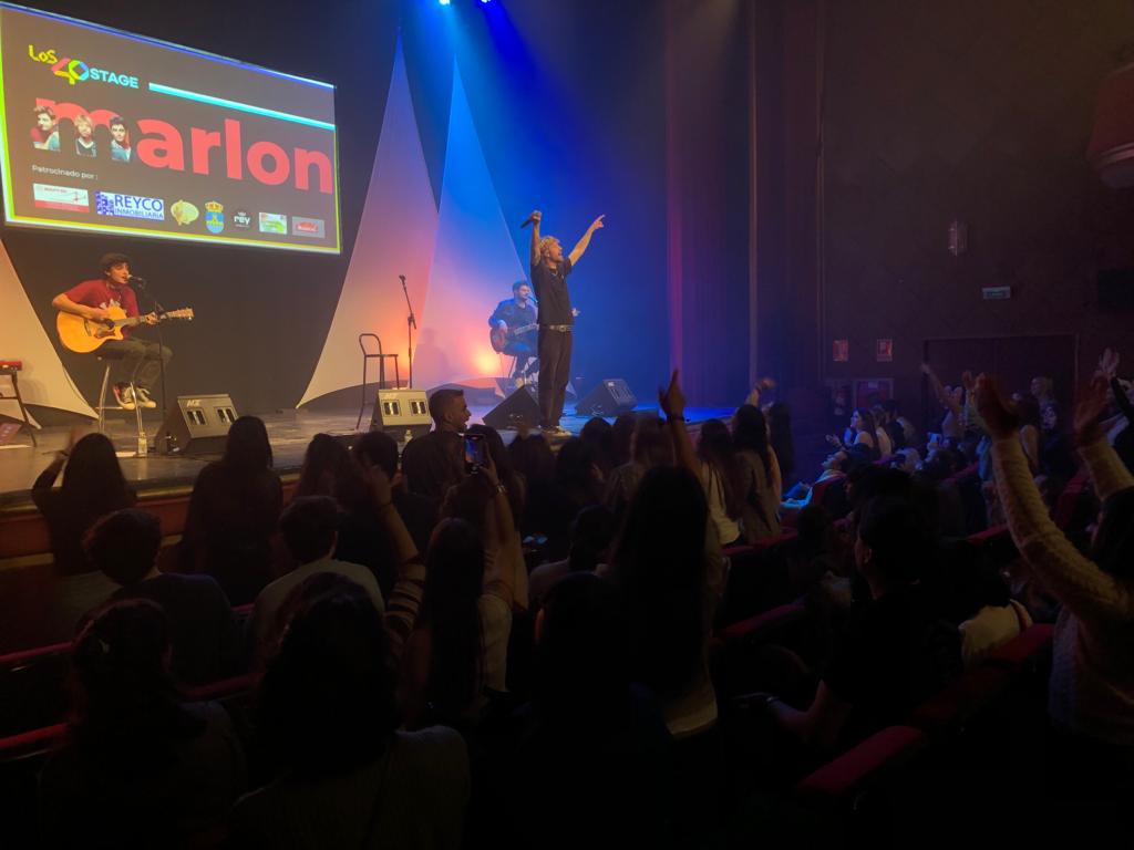 La banda de rock Marlon llena la sala Doga de Nájera