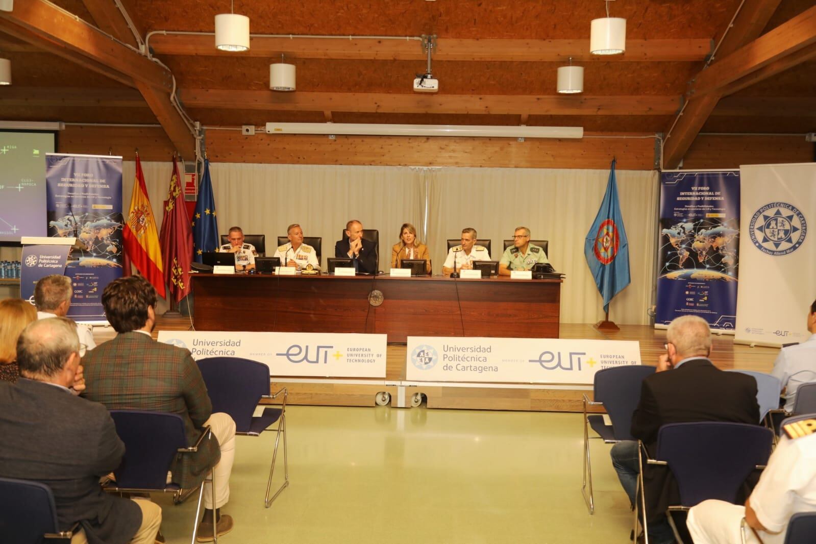 VII Foro Internacional de Seguridad y Defensa organizado en la UPCT.