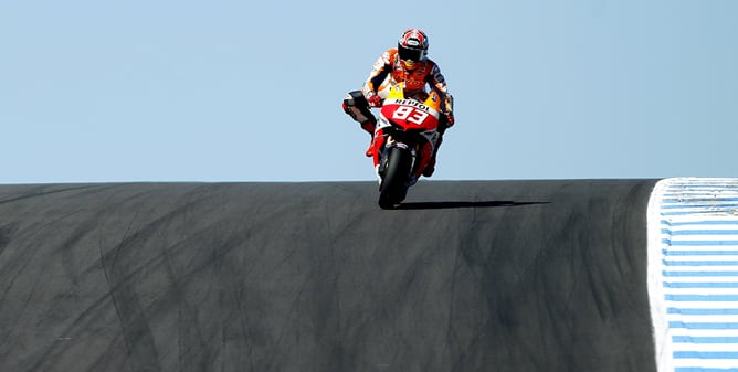 El español, durante los entrenamientos de MotoGP correspondientes al GP de Australia.