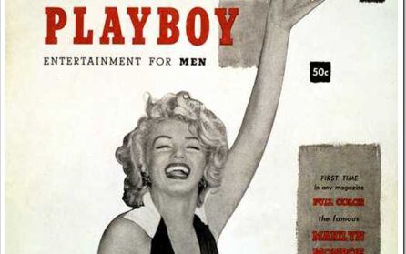 Primer número de la revista Playboy. En portada Marilyn Monroe.