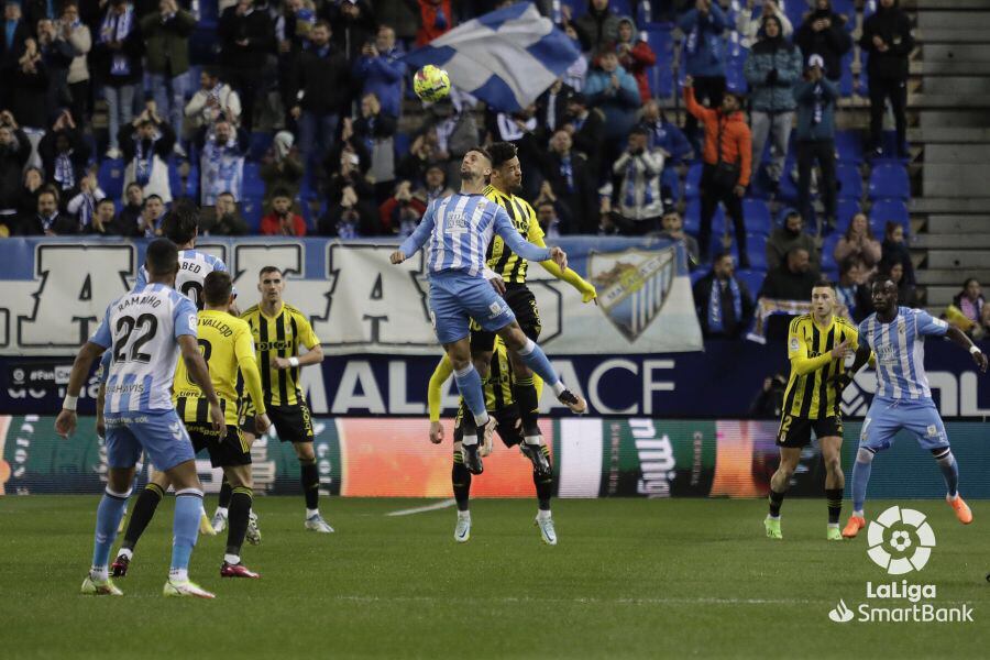 El Málaga recibió este viernes al Oviedo en el estadio de La Rosaleda