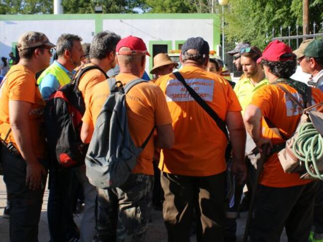 El grupo de pronto auxilio "Siete Fincas" coordina la búsqueda con efectivos del 112
