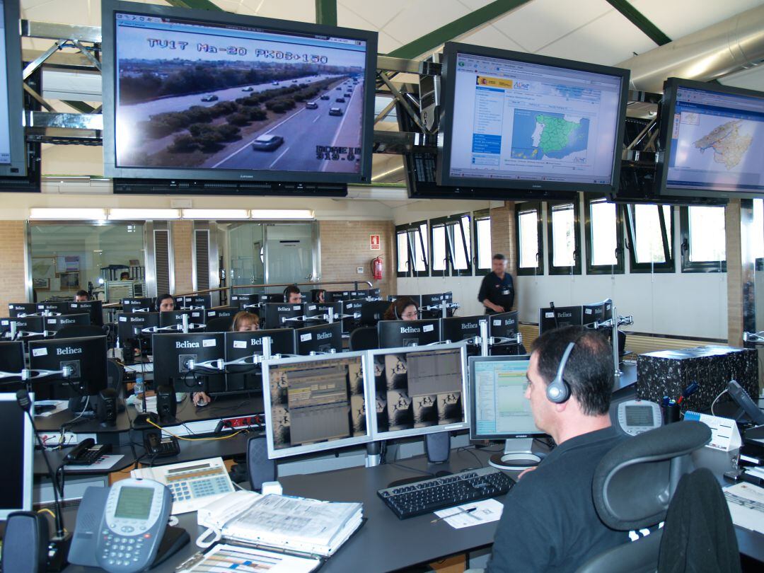 Imagen de archivo del centro de control del 112