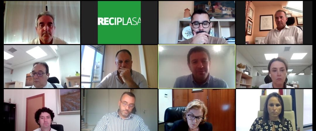 Reunión telemática del Consejo de Administración de Reciplasa