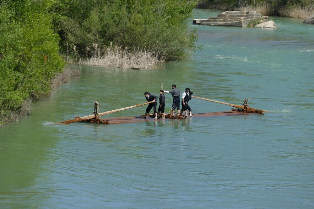 Imagen de archivo de anteriores descensos de Nabatas por el río Gállego