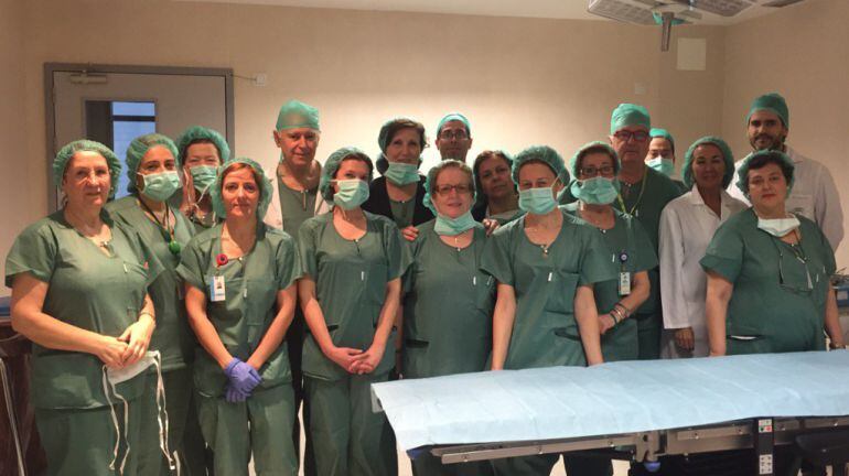 Equipo quirúrgico de Cirugía Ambulatoria del nuevo hospital de Granada