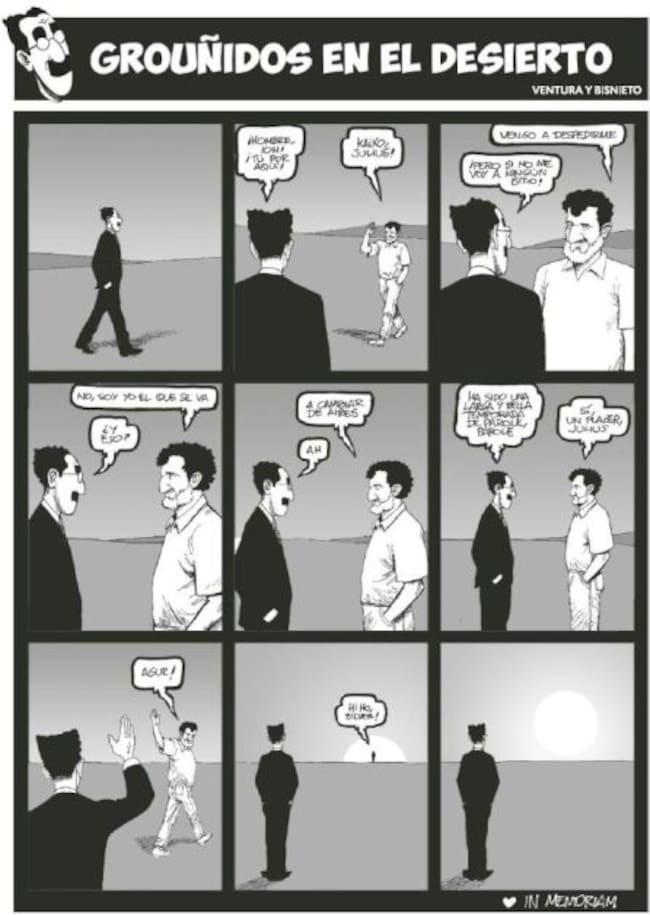 Grouñidos en el desierto.