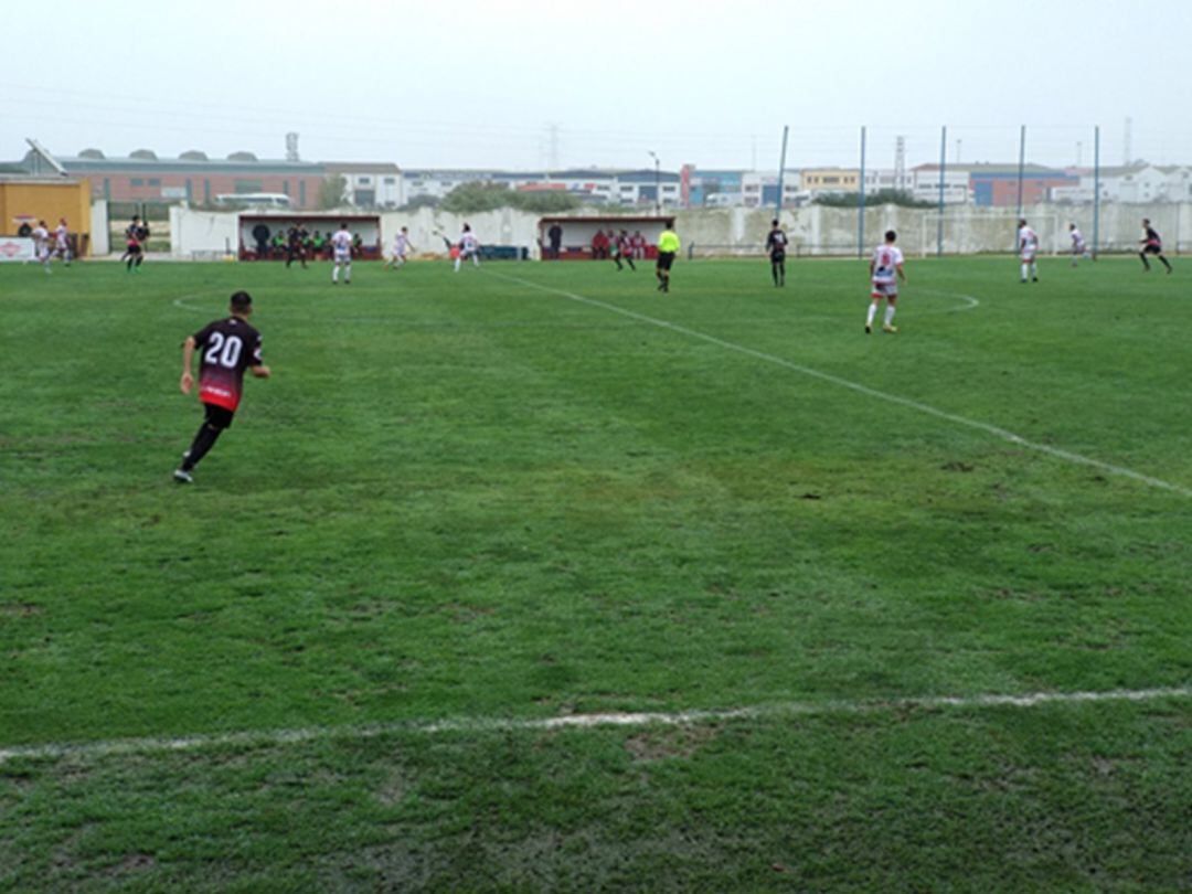 Un momento del partido.