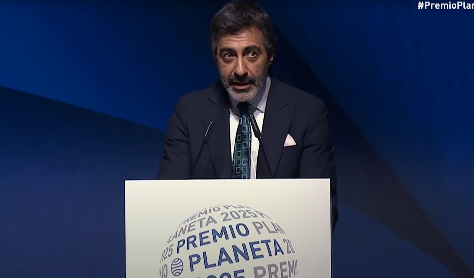 Juan Del Val, ganador del Premio Planeta 2025.