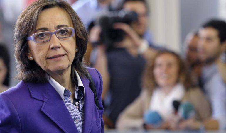 Rosa Aguilar, consejera de Justicia e Interior. 