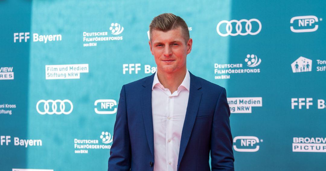 Toni Kroos, en la presentación del documental. 