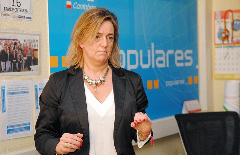 La concejala popular María Luisa Peón.