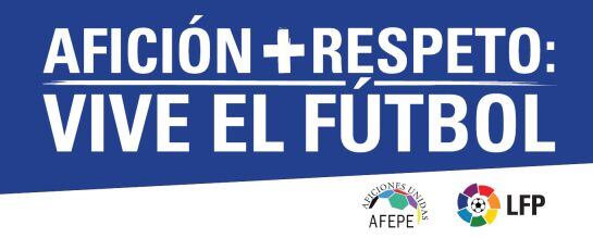 Así es la lona con la que posarán los equipos de Primera y Segunda las dos próximas jornadas de Liga.