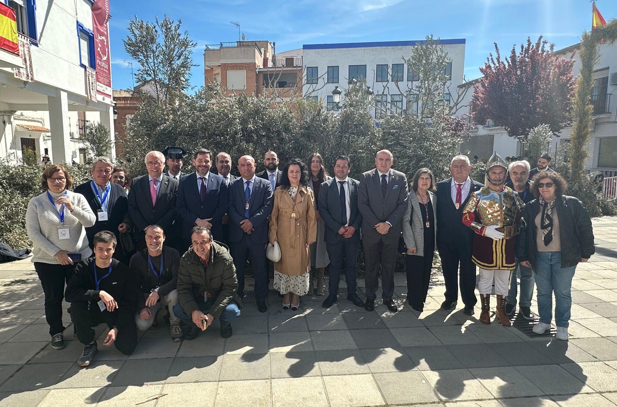 Una delegación de periodistas internacionales conocen en vivo los actos de la Ruta de la Pasión Calatrava