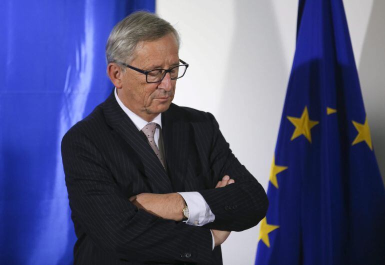 El nuevo presidente de la Comisión Europea, Jean-Claude Juncker, en la sede de la CE en Bruselas.