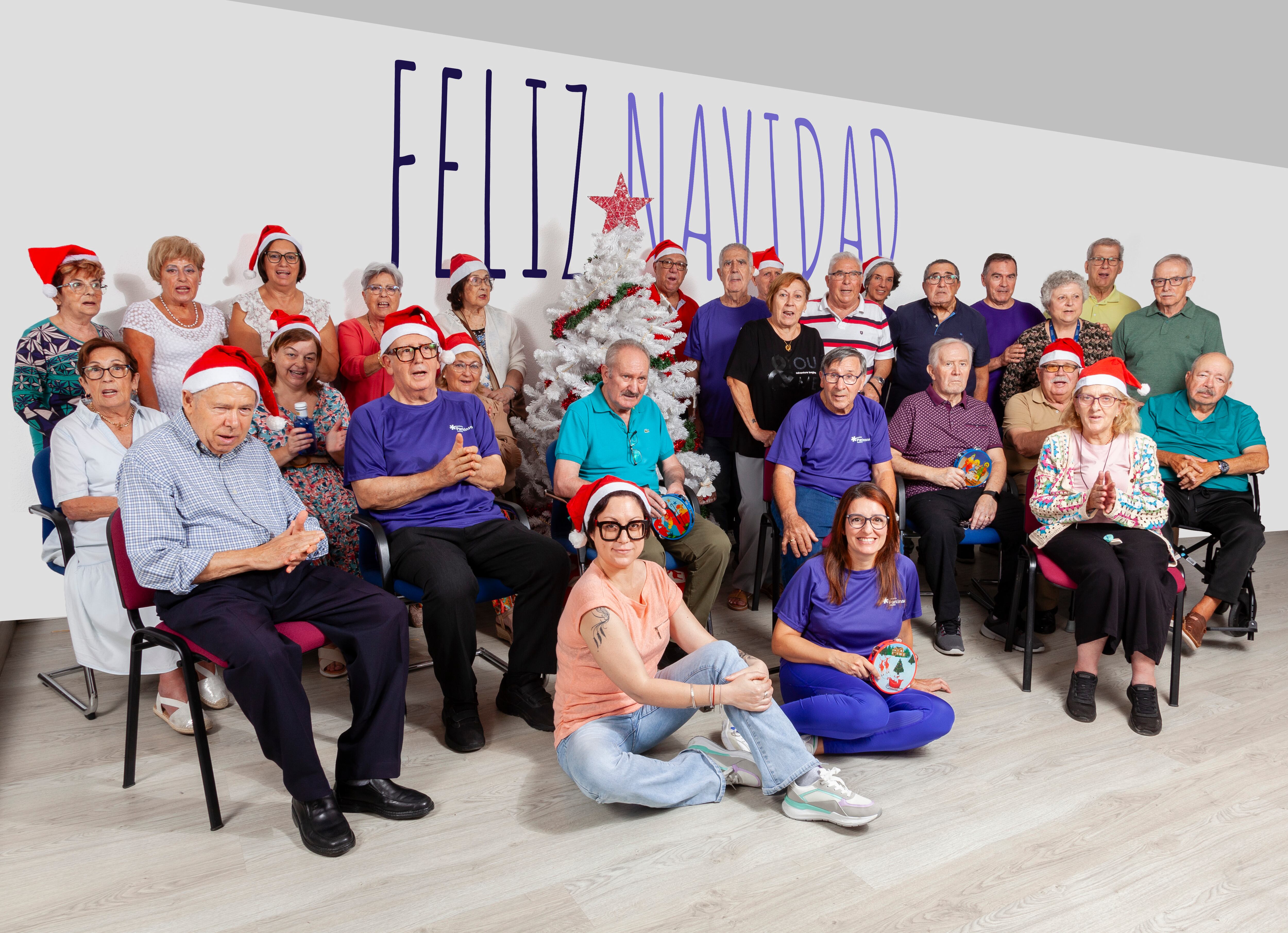 Usuarios de la Asociación Párkinson Alicante