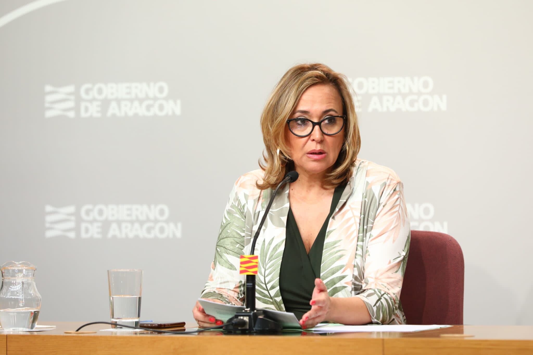 Mayte Pérez, consejera de Presidencia del Gobierno de Aragón