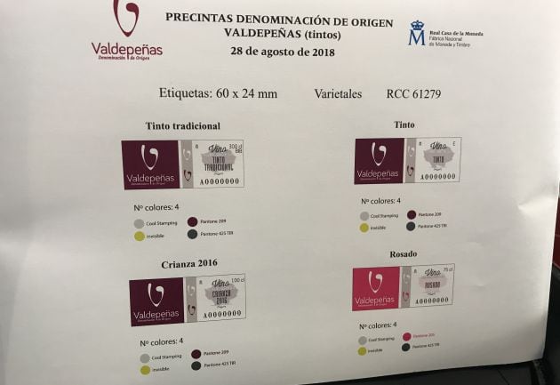 Las nuevas contraetiquetas de la DO Valdepeñas, presentadas en 2018